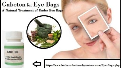 Gabeton Herbal Supplement for Eye Bags Natural Treatment