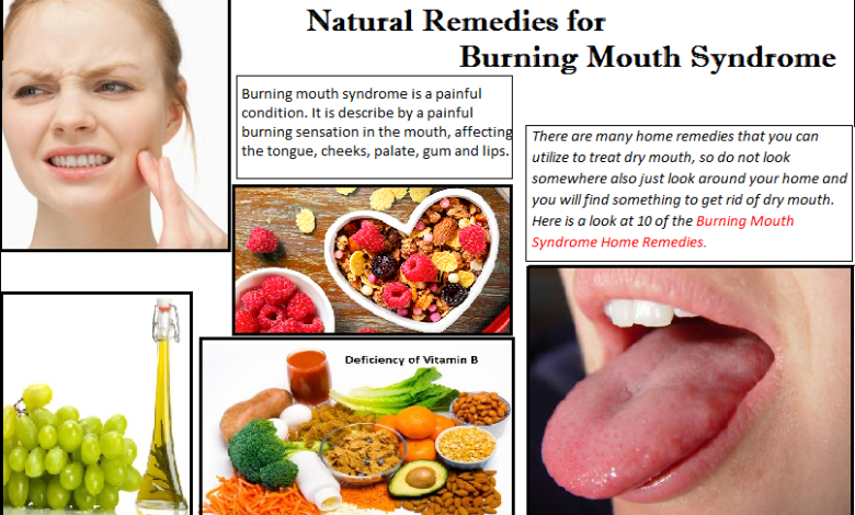 Natural Remedies for Burning Mouth Syndrome and Self-Care Routine