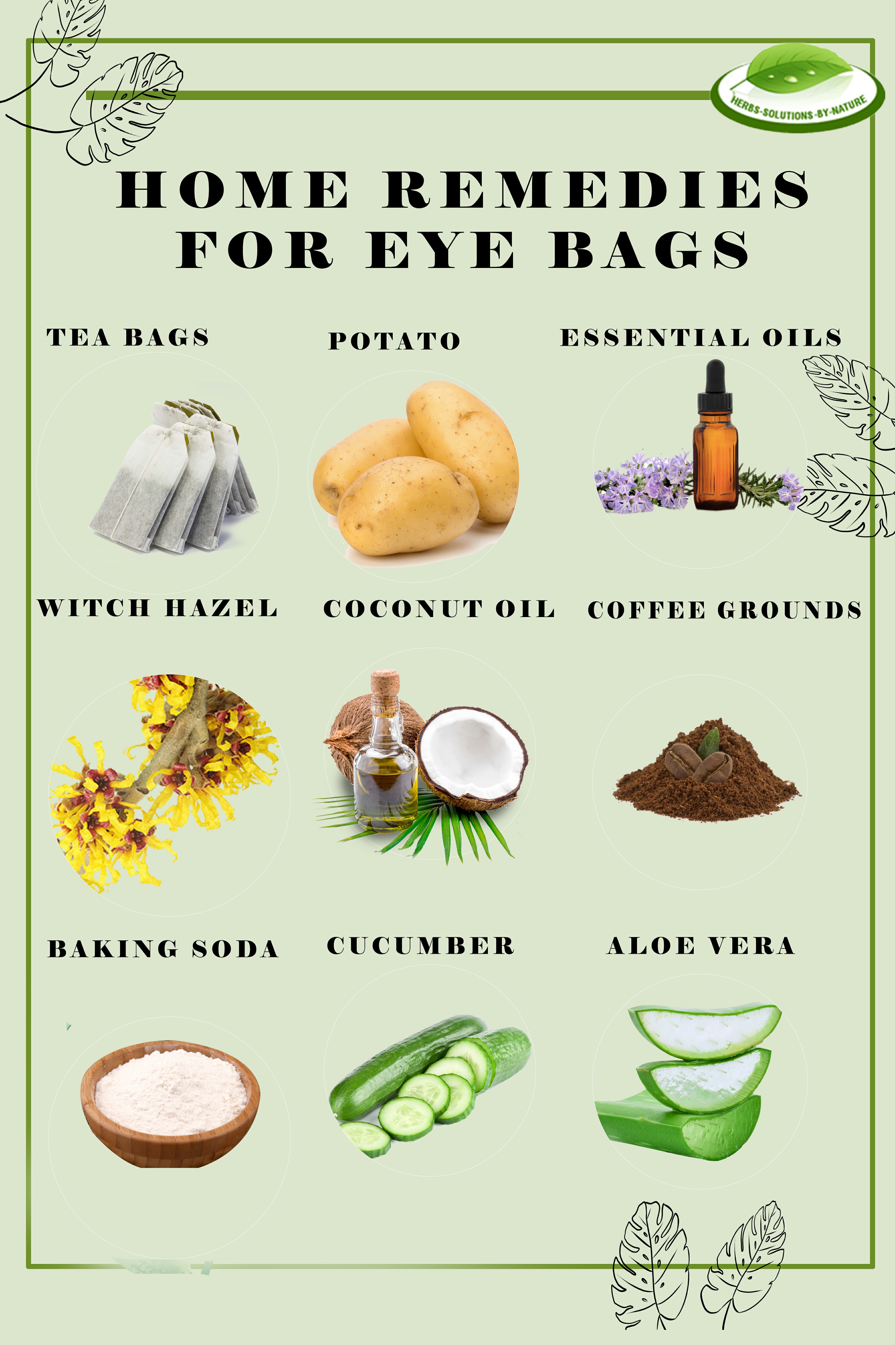how to get rid of under eye bags using home remedies