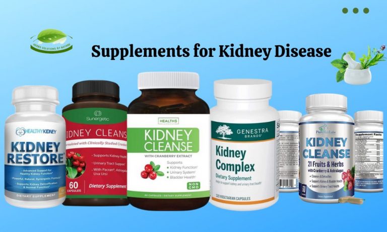 The Top 5 Supplements for Kidney Disease Prevention