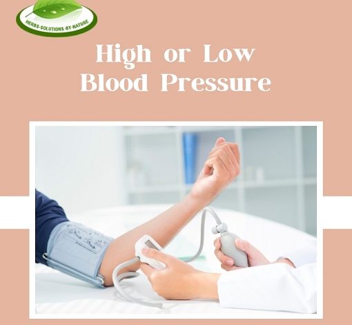 High or Low Blood Pressure