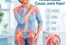 Can polymyalgia rheumatica cause joint pain in the shoulders and hips?
