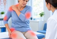 Polymyalgia Rheumatica relapse symptoms and triggers affecting the shoulders and hips