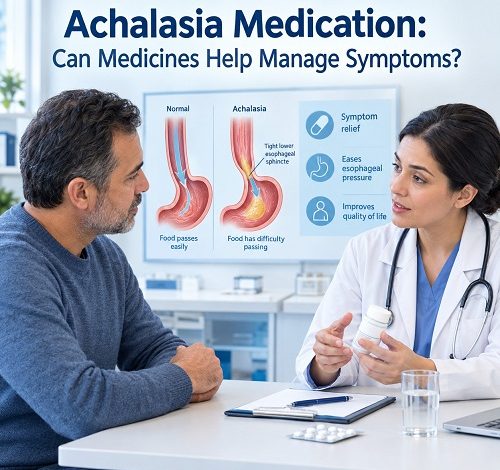 Achalasia medication and treatment options for swallowing difficulties