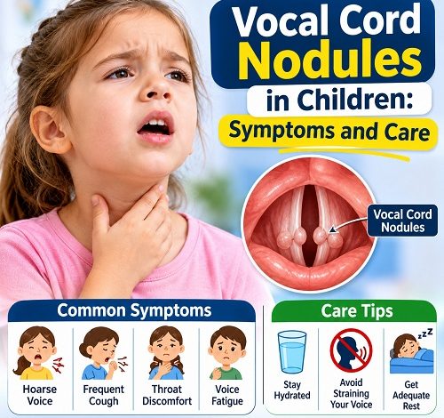 Child experiencing a hoarse voice while a parent helps support healthy voice care