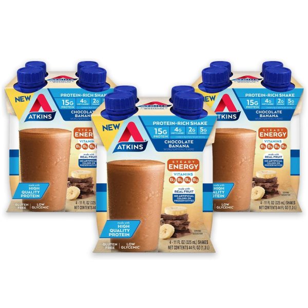 Atkins Chocolate Banana Protein Shake