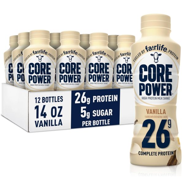 Core Power Fairlife 26g Protein Milk Shakes