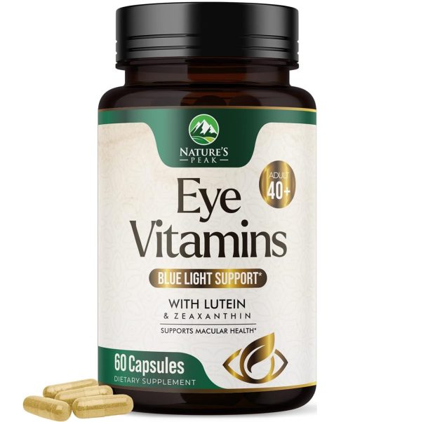 Eye Vitamins with Lutein, Zeaxanthin