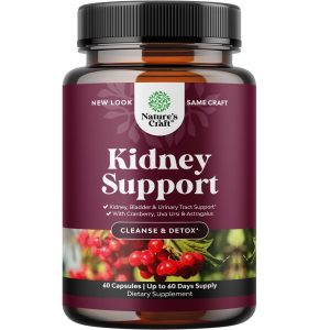 Kidney Support Cranberry Pills for Women and Men