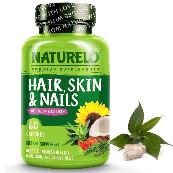 NATURELO Hair, Skin and Nails Vitamins
