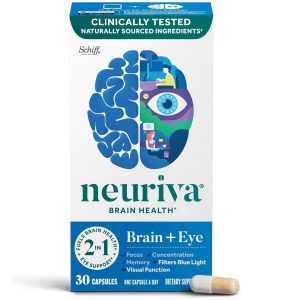 NEURIVA Brain Eye Supplement for Memory