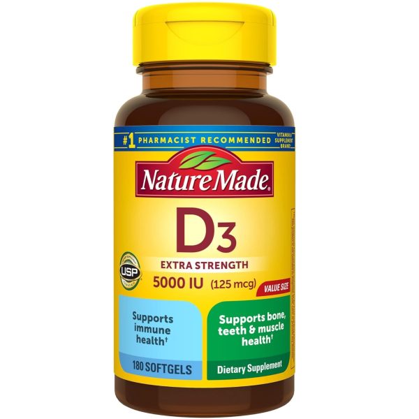 Nature Made Extra Strength Vitamin D3