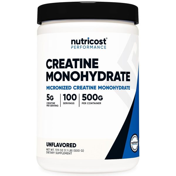 Nutricost Creatine Monohydrate Micronized Powder