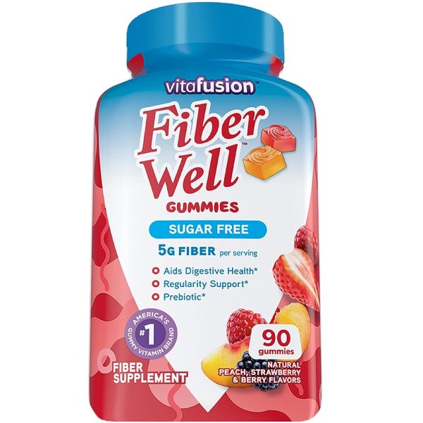 Vitafusion Fiber Well Sugar Free Fiber Supplement
