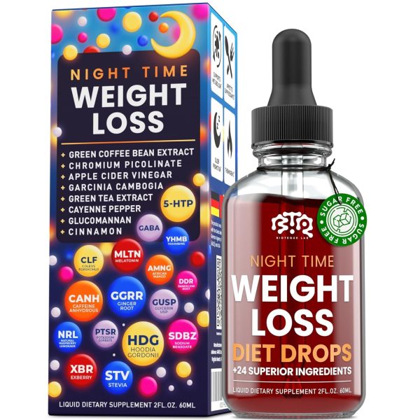 BIOTEQUELAB Night Time Weight Loss Diet Drops