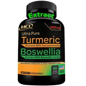 HCL HERBAL CODE LABS Turmeric Boswellia Extract Supplement