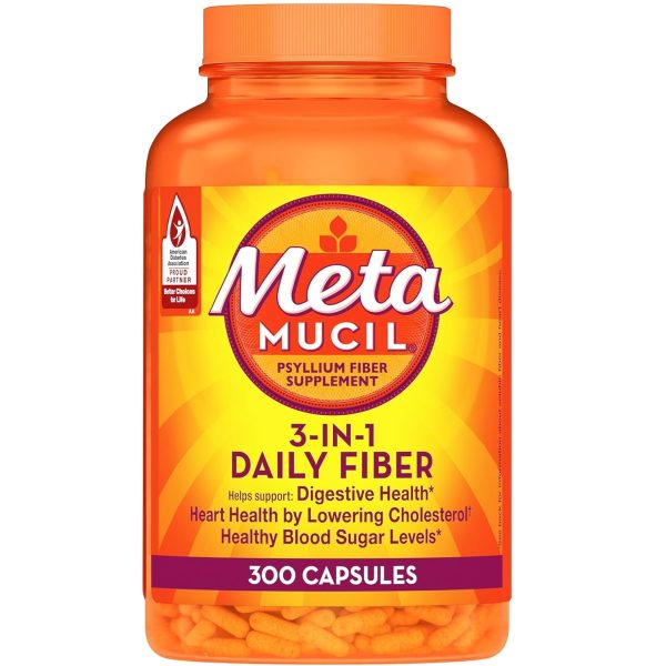 Metamucil, Daily Psyllium Husk Powder Supplement