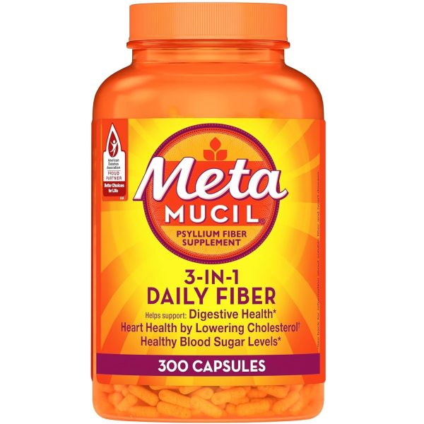 Metamucil, Daily Psyllium Husk Powder Supplement