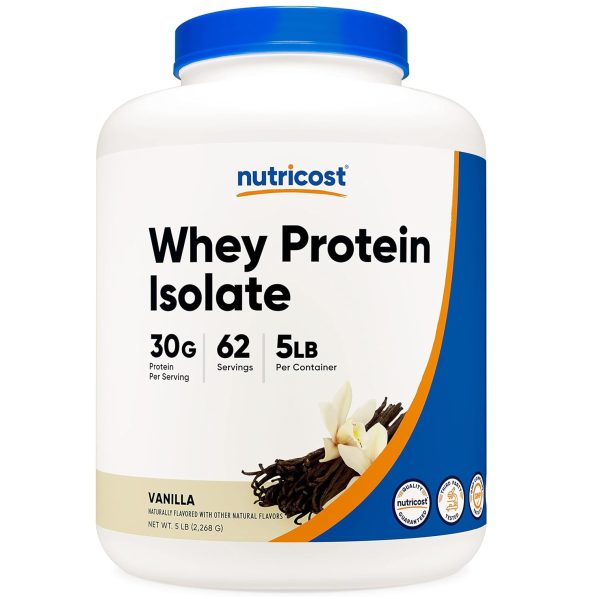 Nutricost Isolate Whey Protein Supplement Powder