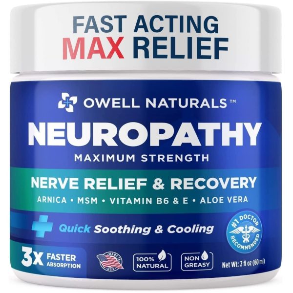 OWELL NATURALS Neuropathy Nerve Relief Cream