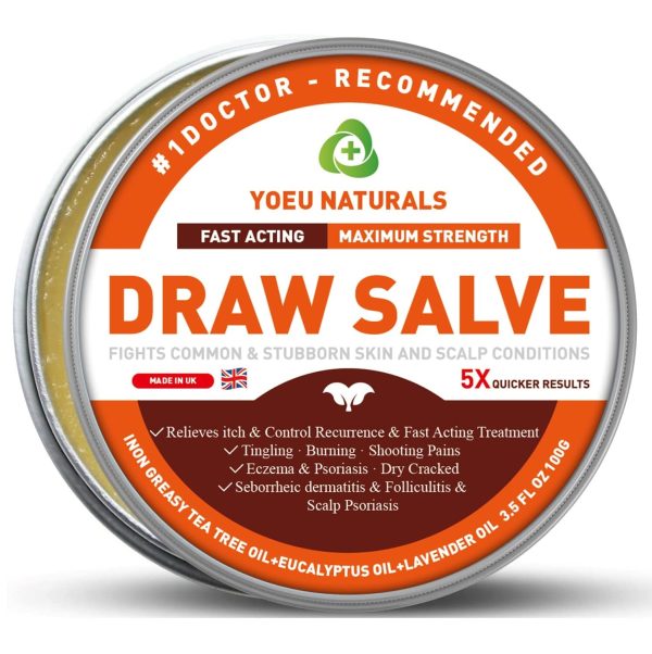 Tea Tree Draw Salve Cream Ointment